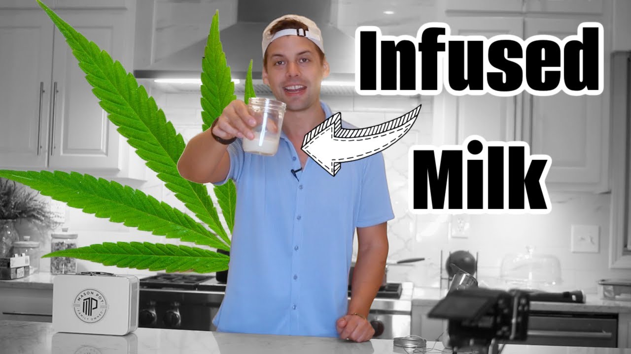 How To Make Cannabis Infused Milk Easy Recipe