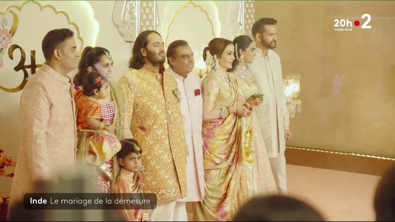 Inde : Ambani-Merchant, le mariage de la démesure