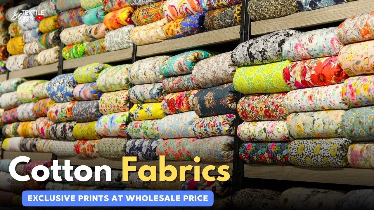 New Latest Fabrics Designs 2024 | Fabric | Cotton Fabric Wholesale Market At Delhi