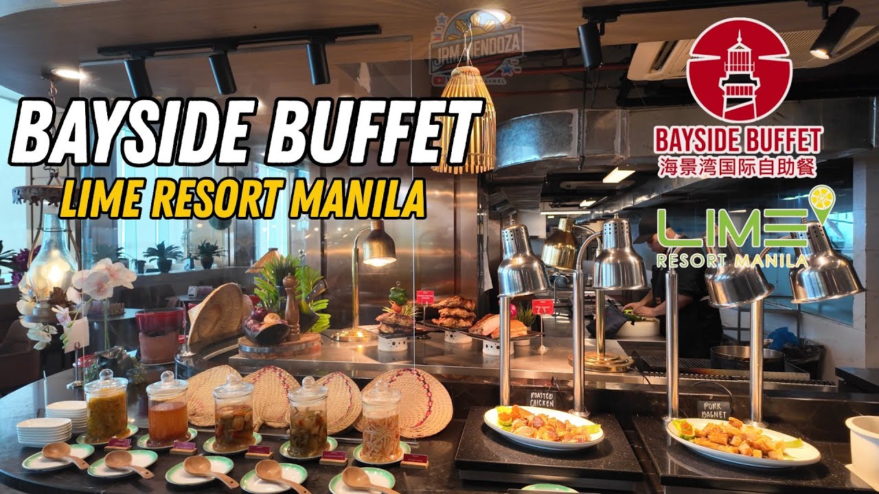 [4K] BAYSIDE BUFFET AT LIME RESORT MANILA | Must-Try Eat-All-You-Can at Lime Resort Manila Food Tour