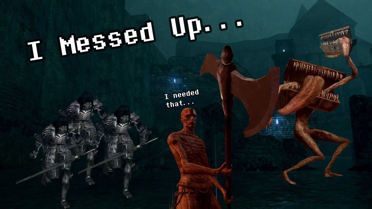 So many things can go wrong in a Dark Souls 1 Hitless run
