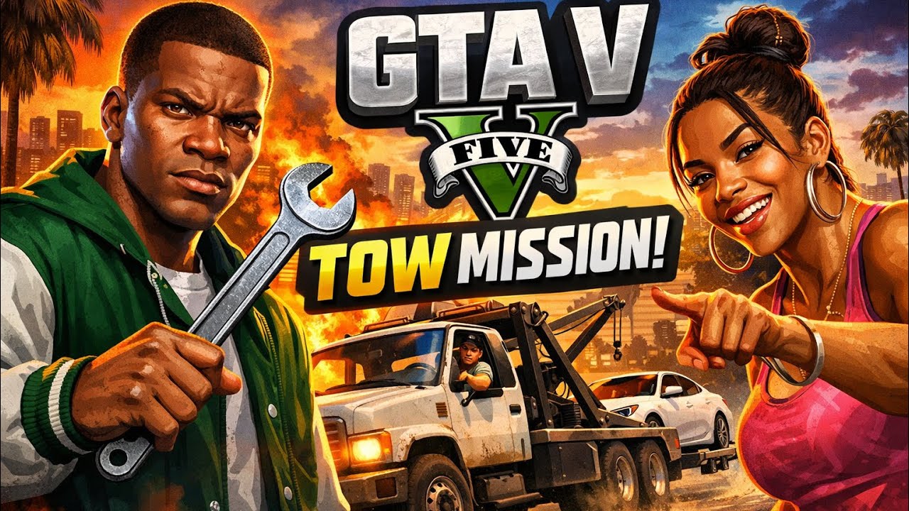 Can I Survive Tonya’s Tow Missions? 🚗🔥 GTA 5 | karanXGaming | #gta5 #gta #viral 