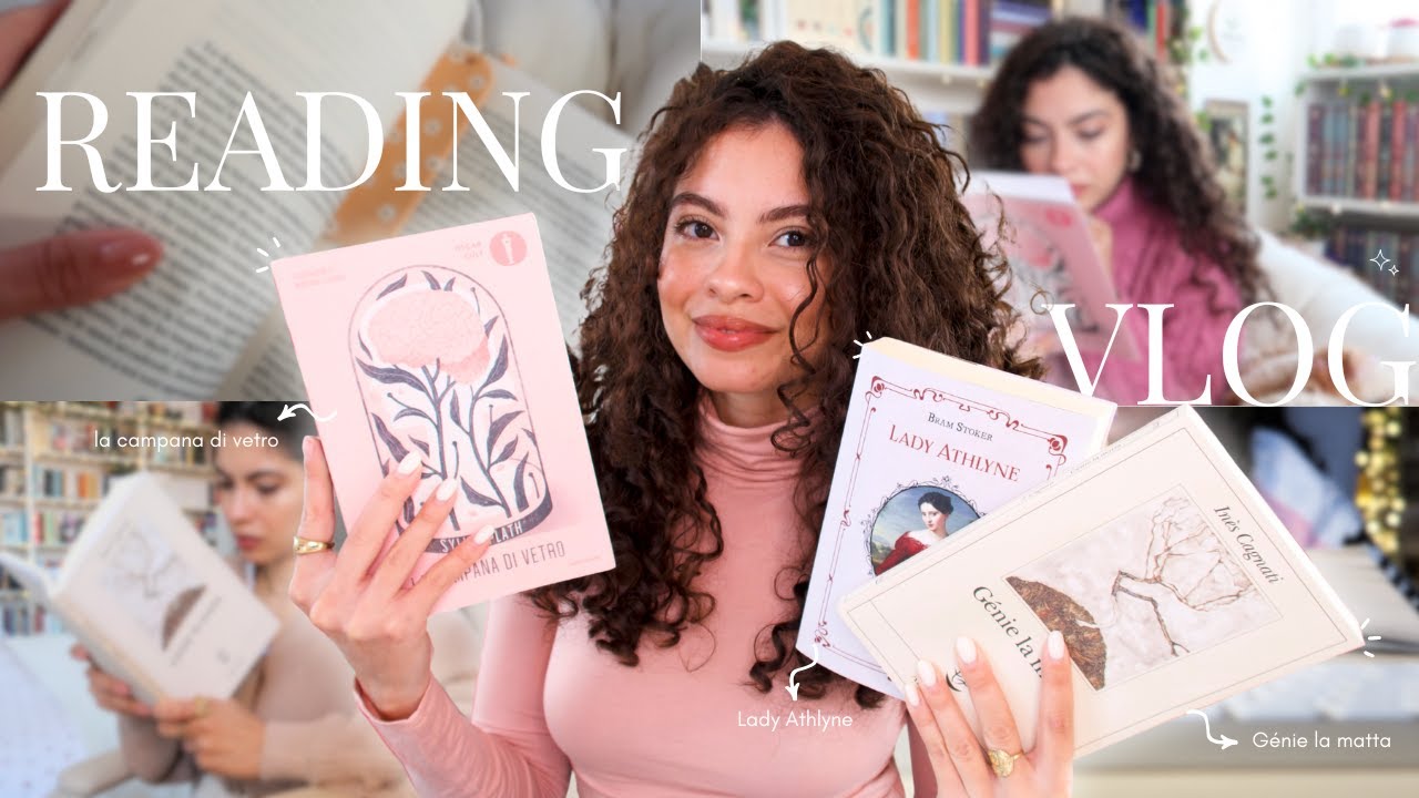 Reading vlog 📚 La campana di vetro, Lady Athlyne e Génie la matta!