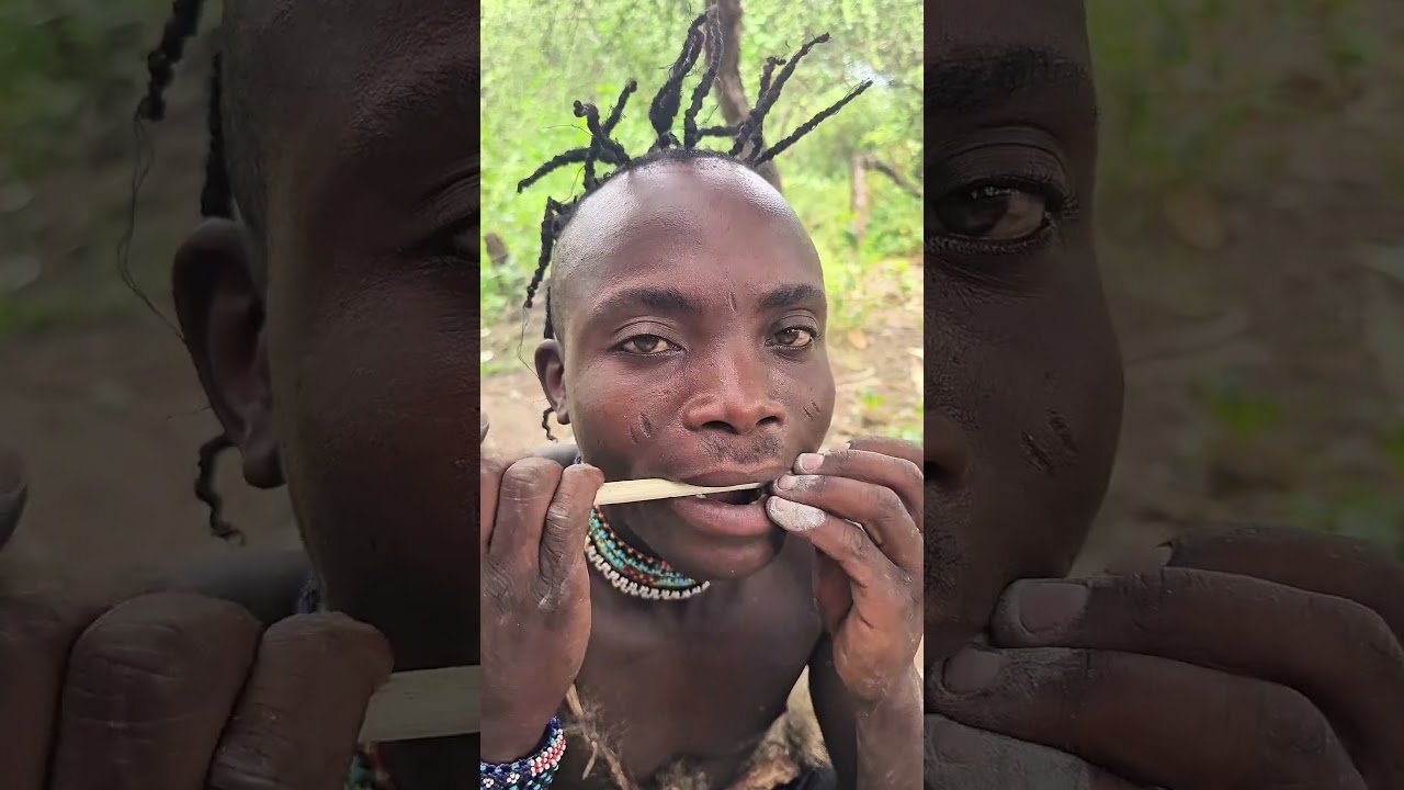 Arrow Making 🏹 ➡️ Name : Sura Ngumu #hadzabe #tribe #hunter #nature #tanzania