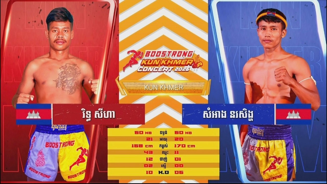រិទ្ធី​ សីហា vs សំអាង​ រនសិង្ហ | Full Fight Kun Khmer (07-03-2026)