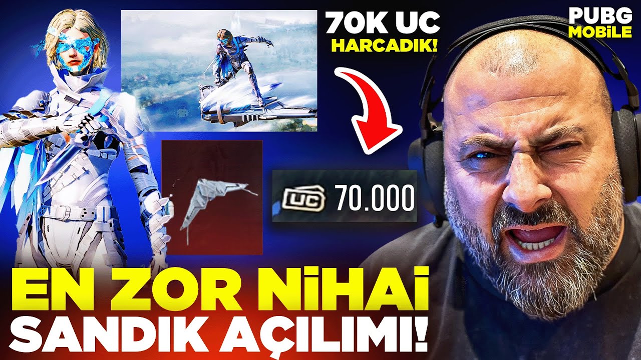 ŞUANA KADAR GELMİŞ EN ZOR NİHAİ SANDIK AÇILIMI ! 70 K UC HARCADIK ! | PUBG Mobile