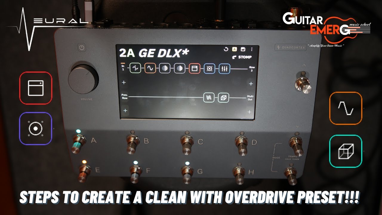 Neural DSP Quad Cortex (Создание великолепно звучащих пресетов Clean & Overdrive)
