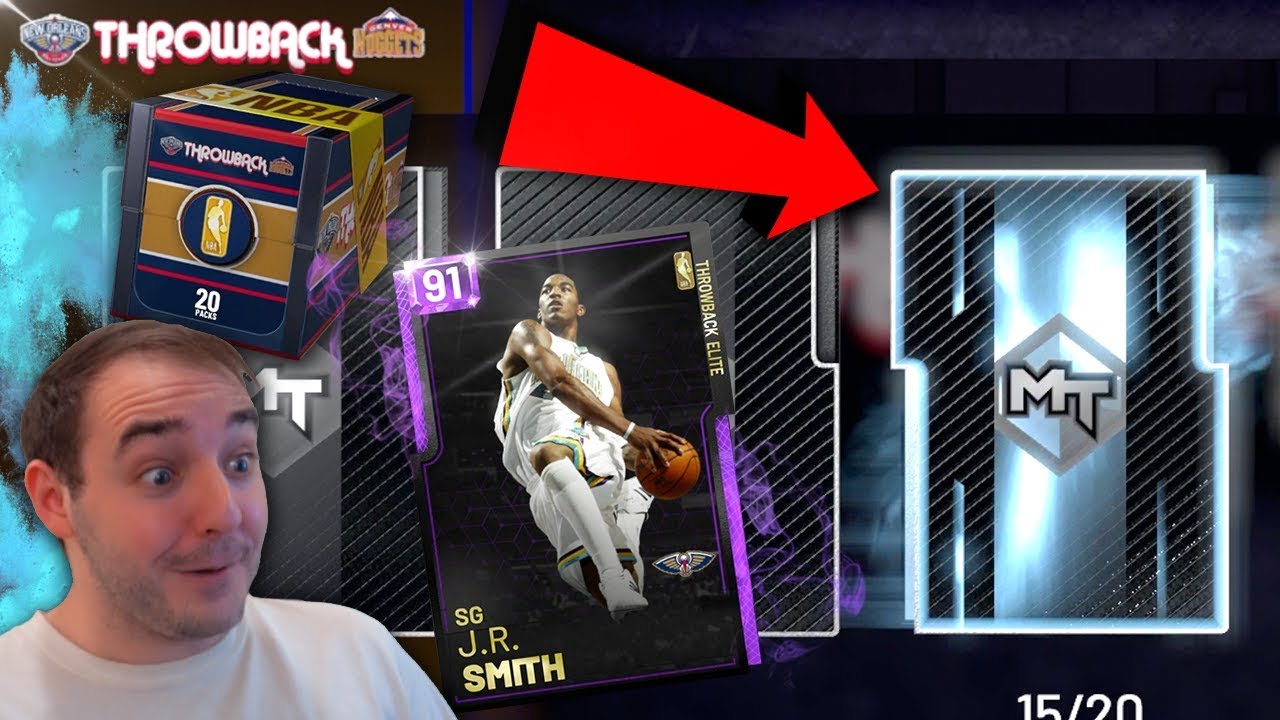 NBA 2K19 My Team DIAMOND IN PACKS! NEW THROWBACK PACK OPENING!!!
