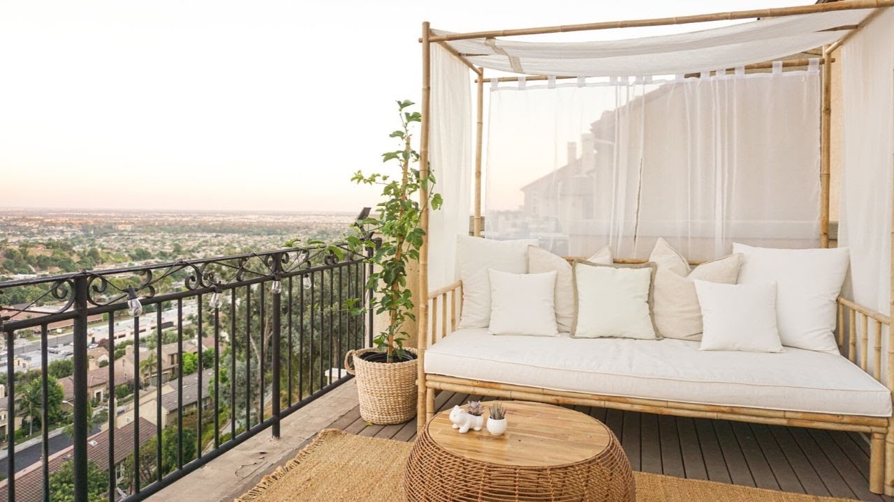 My Cozy Boho Balcony Makeover