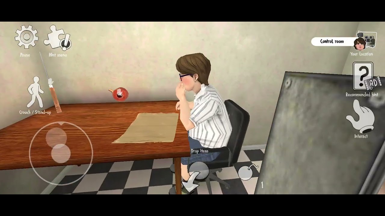 I tried escape ice scream 6 in hard Mode 