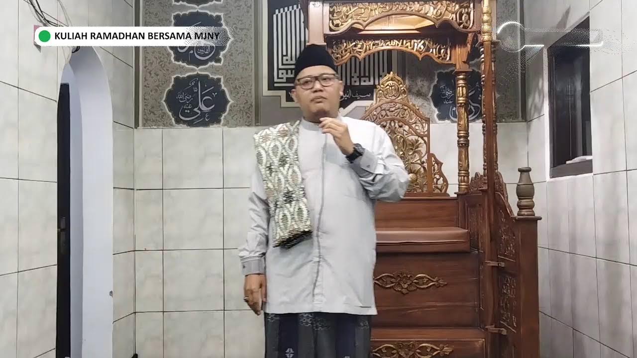KULIAH SHUBUH MASJID JAMI' NURUL YAQIN|Ustadz H. Ahmad Ridho Rahman, MA.