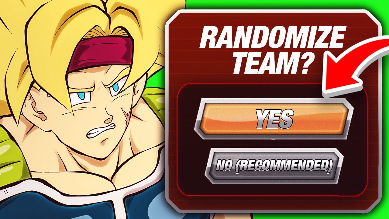 Этот рандомайзер команды Dokkan невозможен