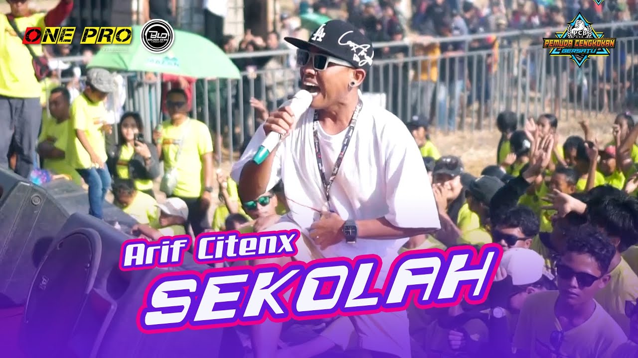 ARIF CITENX - SEKOLAH || ONE PRO x BALADA DEWA Audio | Live PEMUDA CENGKOKAN Rogojampi #cover