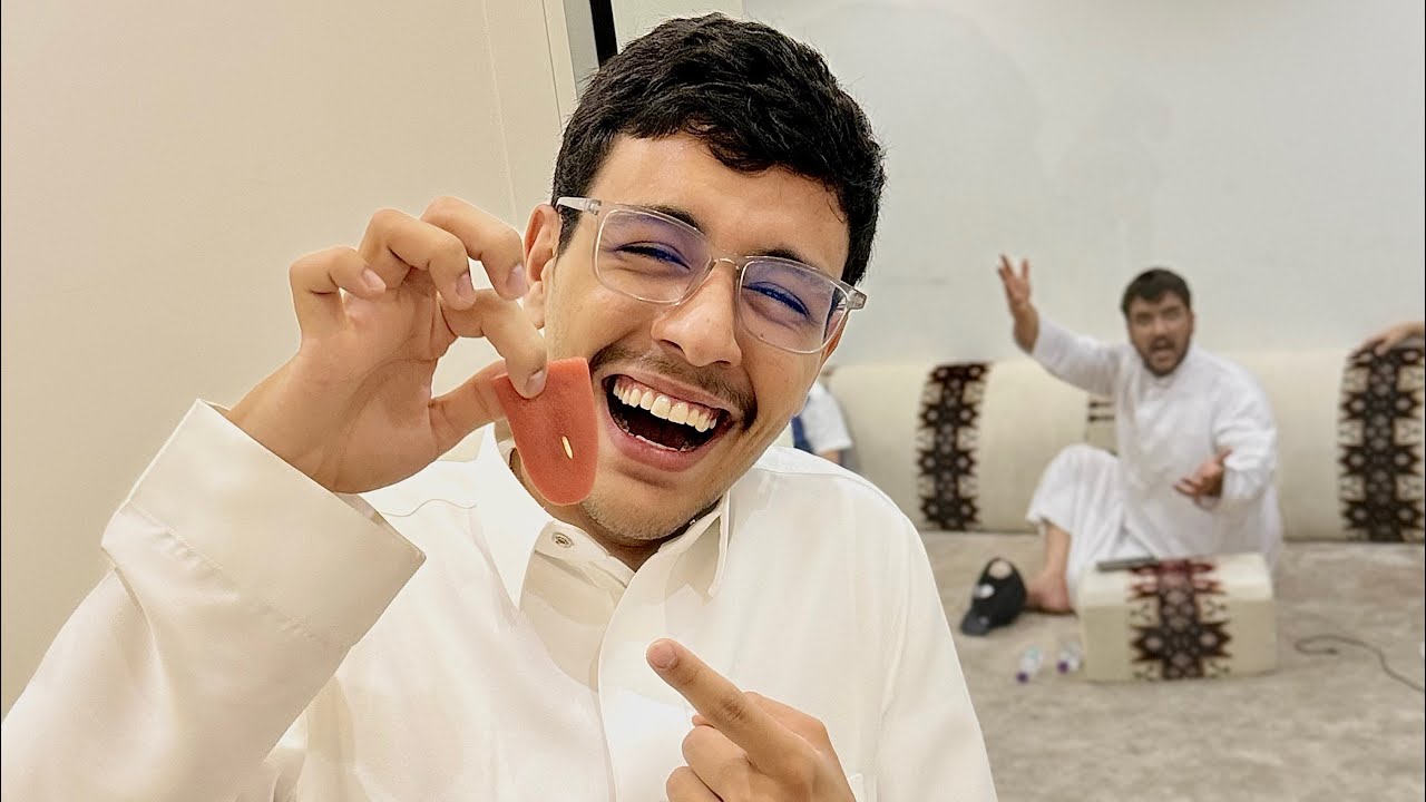 سنابات ضاري الفلاح | مقلب اصيل انقطع لسانه😳😭😂😂😂'