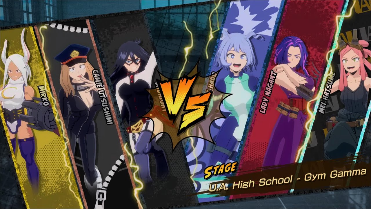 All's Justice: Midnight|Camie|Mirko vs. Nejire|Nagant|Mei (Requested)
