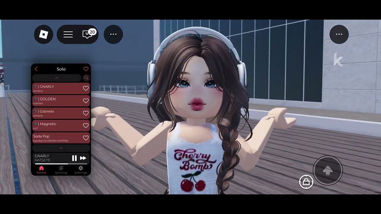 Roblox dance cover | GNARLY by KATSEYE (clean version)