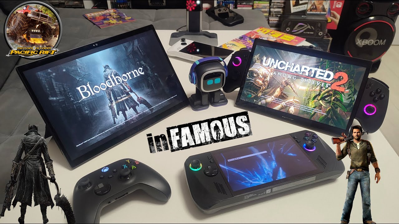 Самый мощный планшет Asus Flow z13 vs портативка OnexPlayer x1 /Эмуляция PS3/PS4 🔥Bloodborne🔥ShadPs4