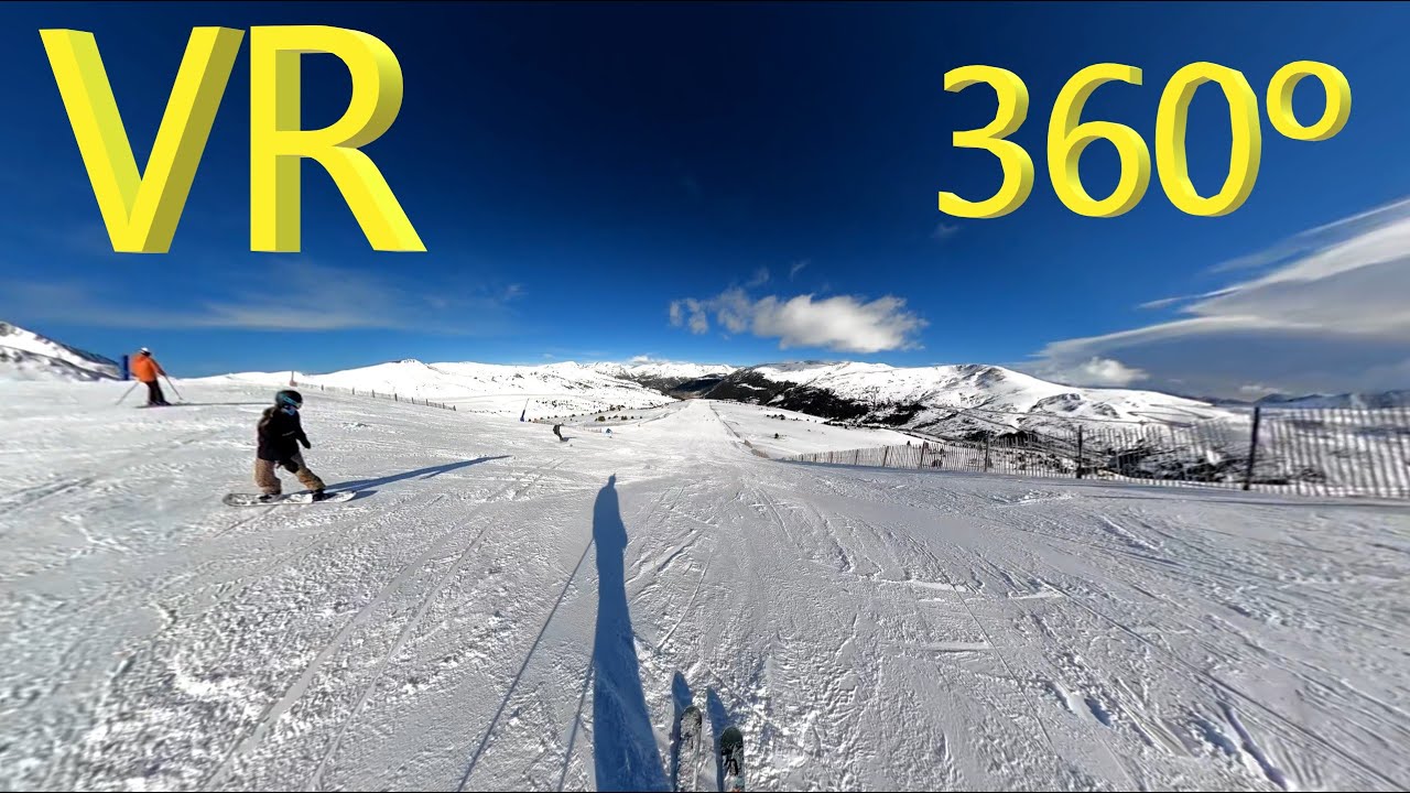 [VR - 360] [Esquí - Skiing] Serrat Pinos - Solanella XL - Grandvalira (Andorra)