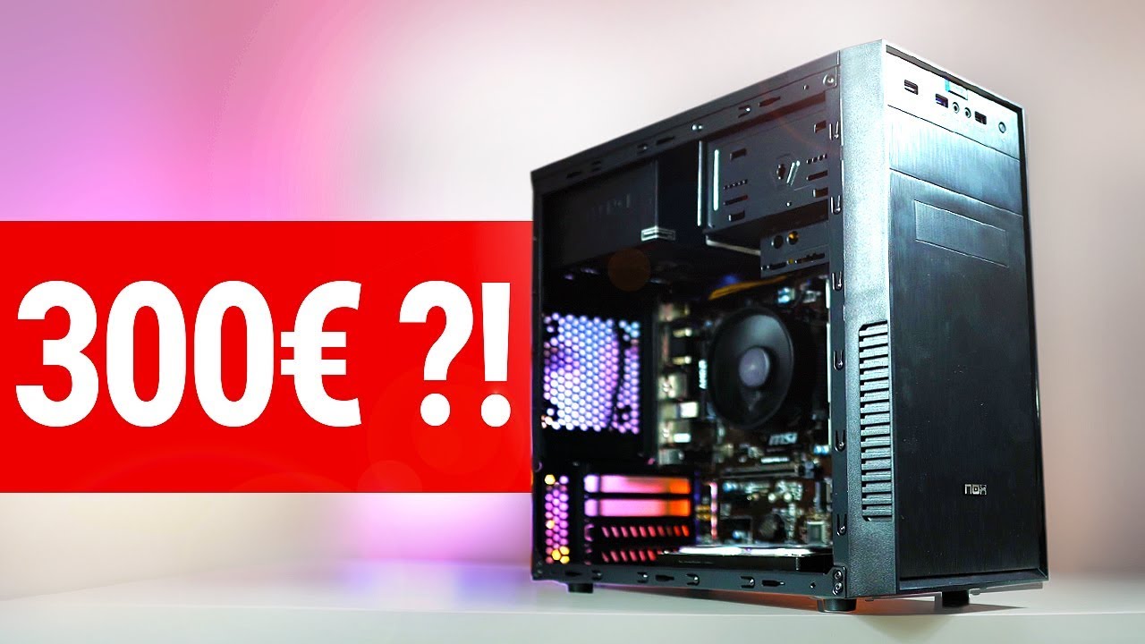 300&euro; Euro GAMING PC 2018 - Ein Budget Monster!
