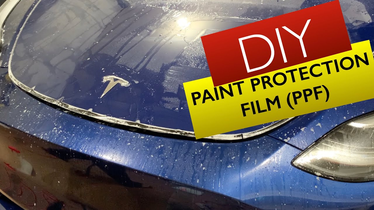Tesla Model Y: DIY Self-Healing PPF - Paint Protection Film - Installation. 3M Scotchgard Pro.
