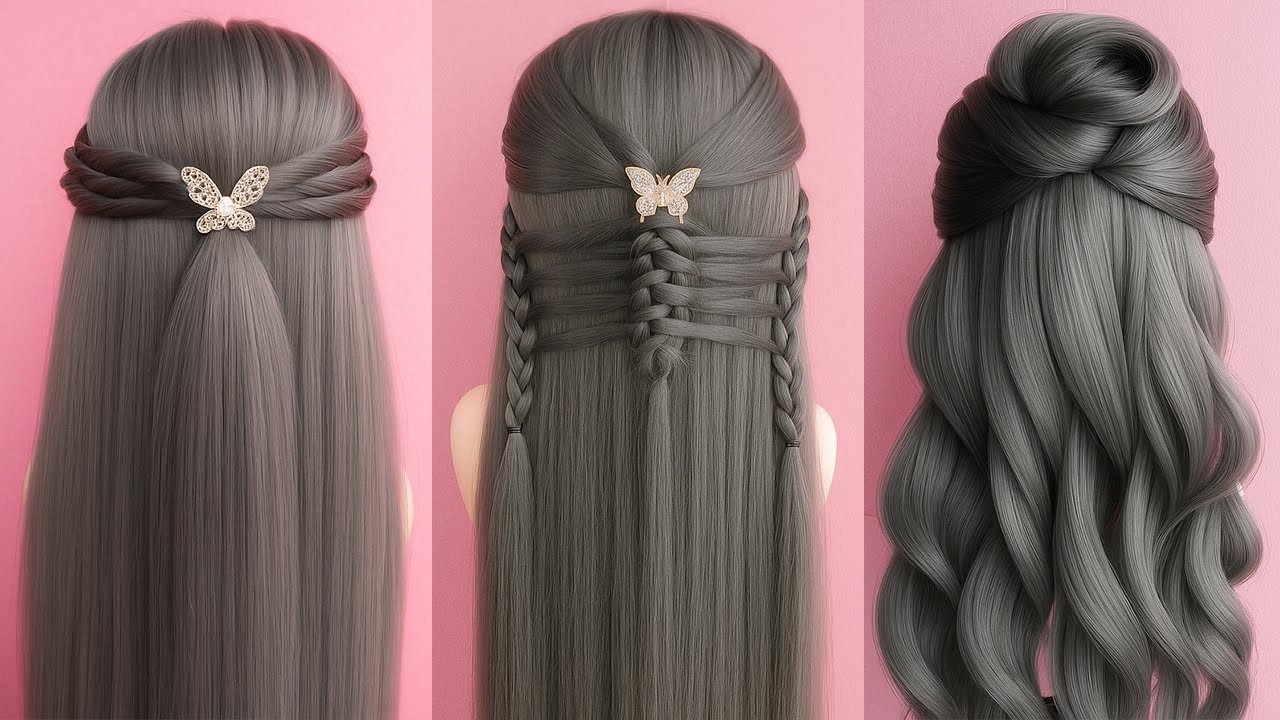 3 Peinados Para Niñas Con Trenzas Modernas | Ideas Modernas y Creativas 2025
