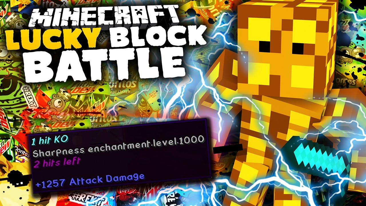 1257 ATTACK DMG SCHWERT!!! | Lucky Block Battle