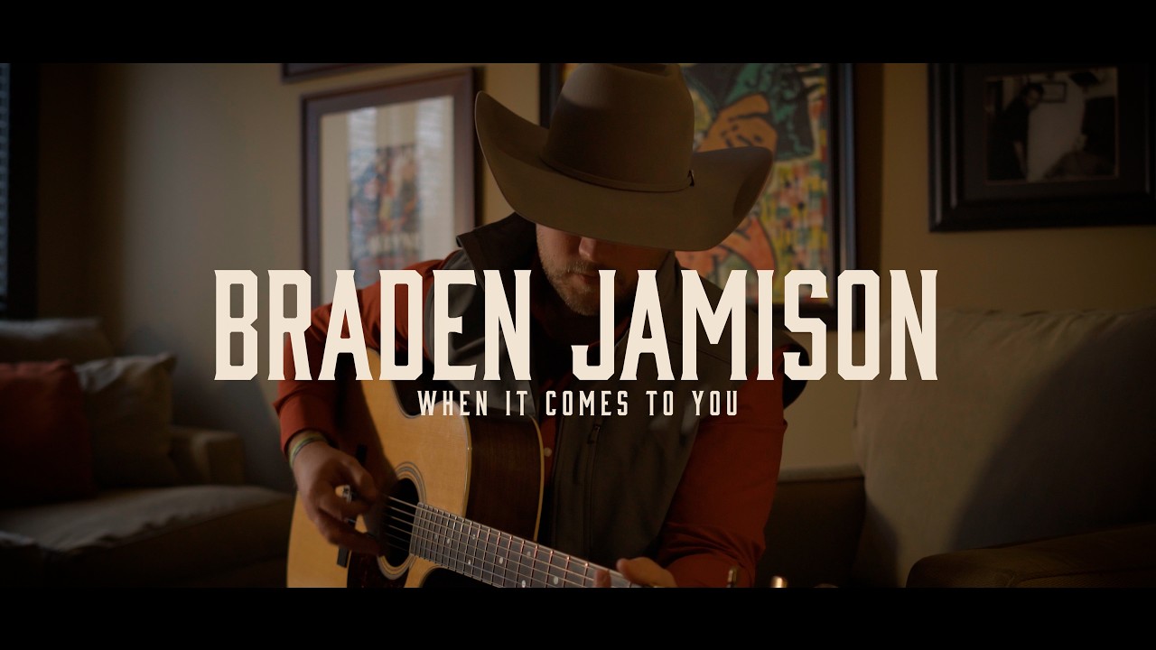 When It Comes To You - Braden Jamison (Official Lyric Video)