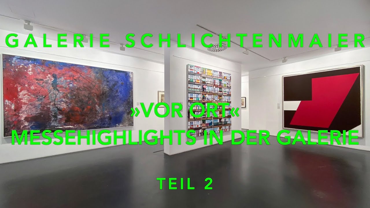 &raquo;vor Ort&laquo; &ndash; Messehighlights in der Galerie Teil 2