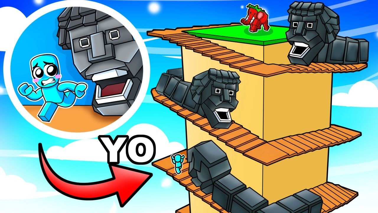 Escalando la TORRE del GUSANO para Salvar BRAINROTS en Roblox…