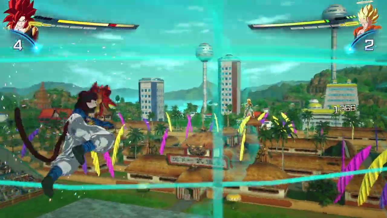 Gogeta ssj4 vs Super Gogeta del otro mundo Dragon Ball Sparking Zero Gameplay