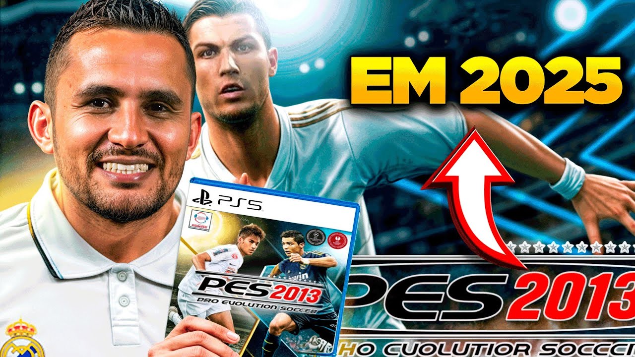 JOGANDO O PES 2013 EM 2025 | O MELHOR PES DE TODOS OS TEMPOS!! PRO EVOLUTION SOCCER 2013