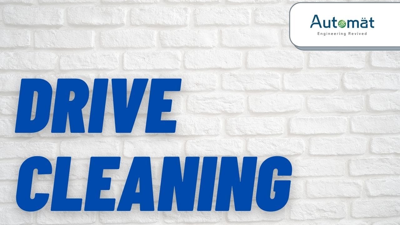 Drive cleaning - Automat Electronic Services