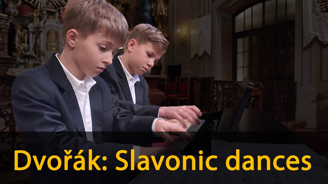 A. Dvořák: Slavonic dances (in e minor, op. 72. no. 2.) | Ádám and Máté Balogh