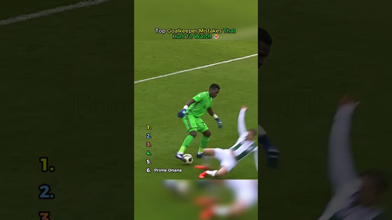 Top Goalkeeper Mistakes That Hurt To Watch in Football 😭