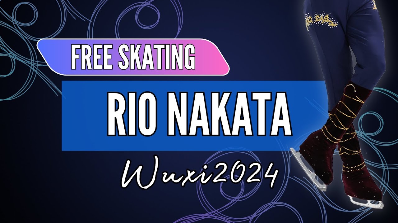 Rio NAKATA 中田 璃士 (JPN) | Junior Men Free Skating | Wuxi 2024