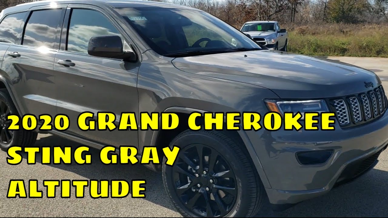 BRAND NEW 2020 JEEP GRAND CHEROKEE STING GRAY ALTITUDE WALK AROUND REVIEW 4X4 20J35  SOLD!