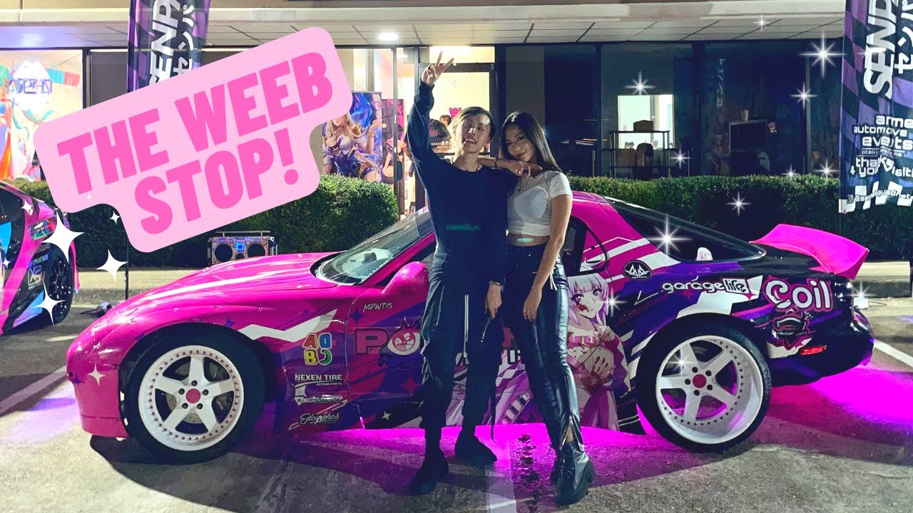 Senpai Squad Itasha Car Meet at The Weeb Stop in Houston, Texas!