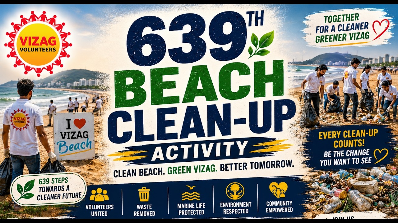 639th Beach clean-up activity 