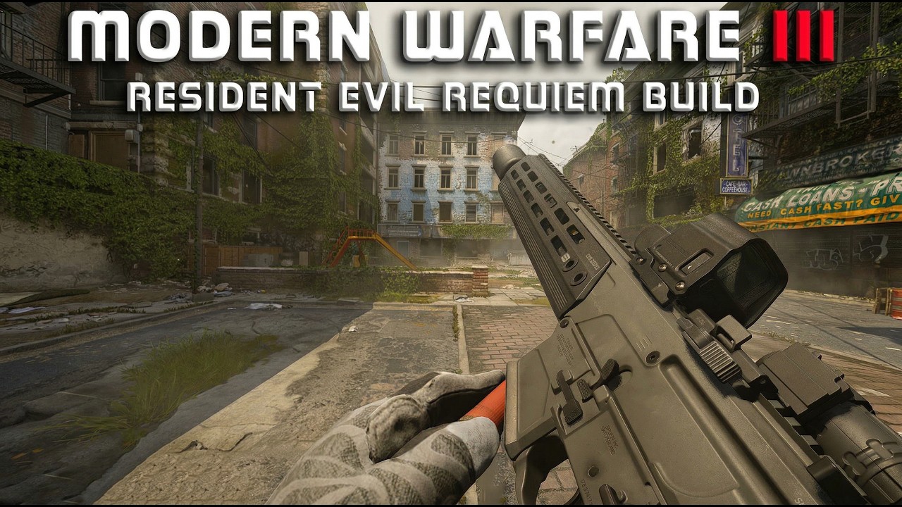 CALL OF DUTY MODERN WARFARE III : RESIDENT EVIL REQUIEM BUILD SHOWCASE 4K