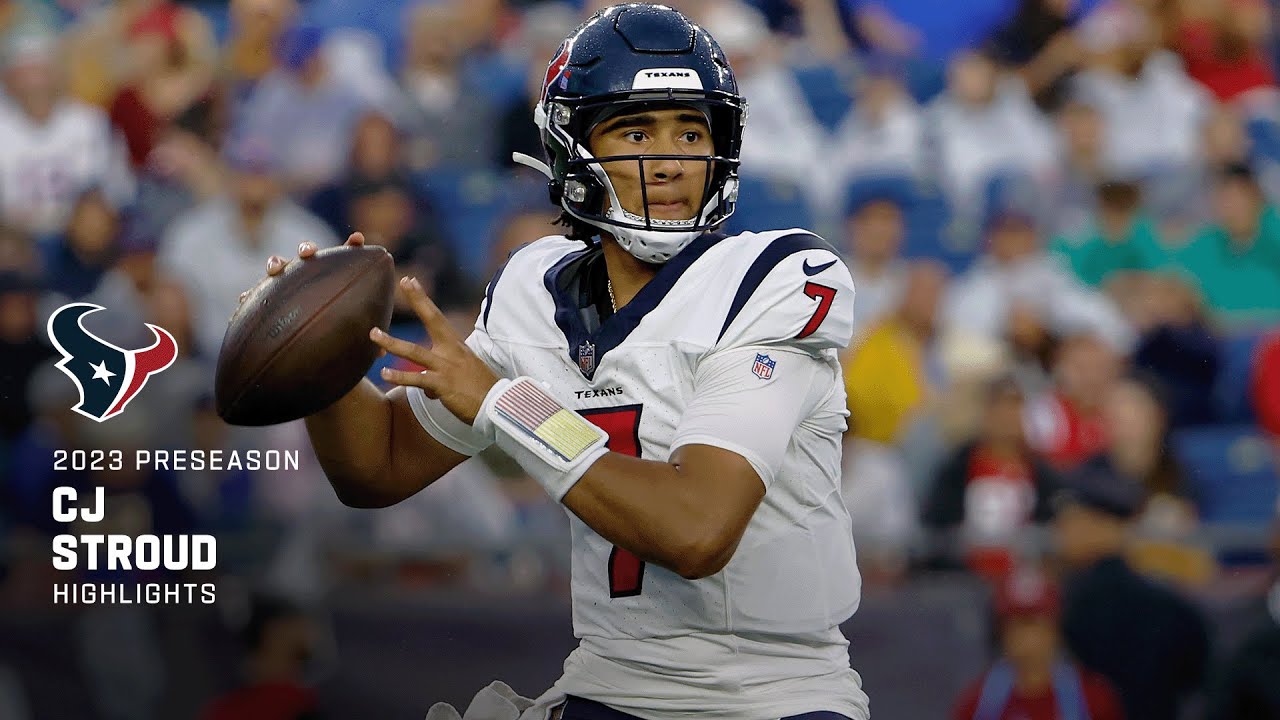 Every Throw and Run from CJ Stroud's Preseason!