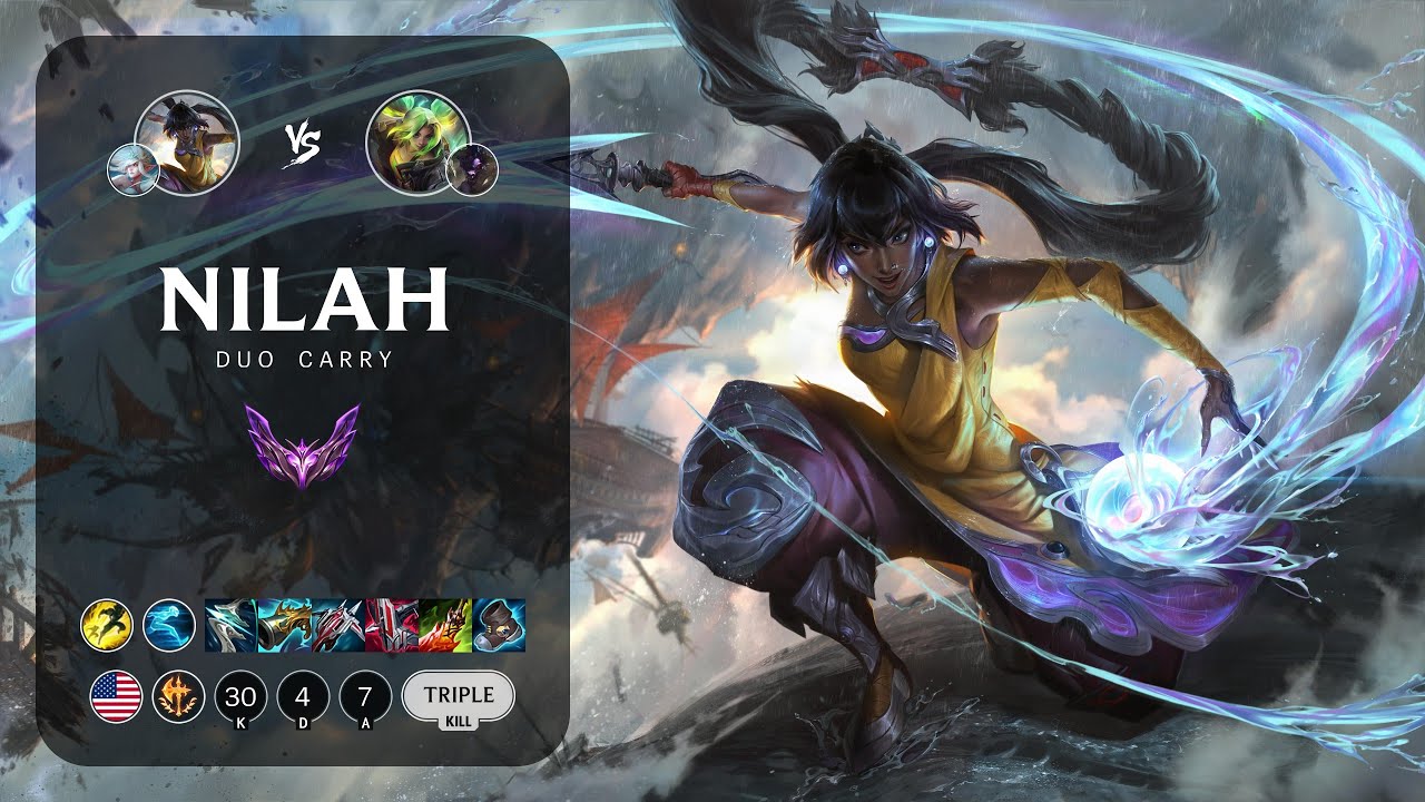Nilah ADC vs Zeri - NA Master Patch 13.11