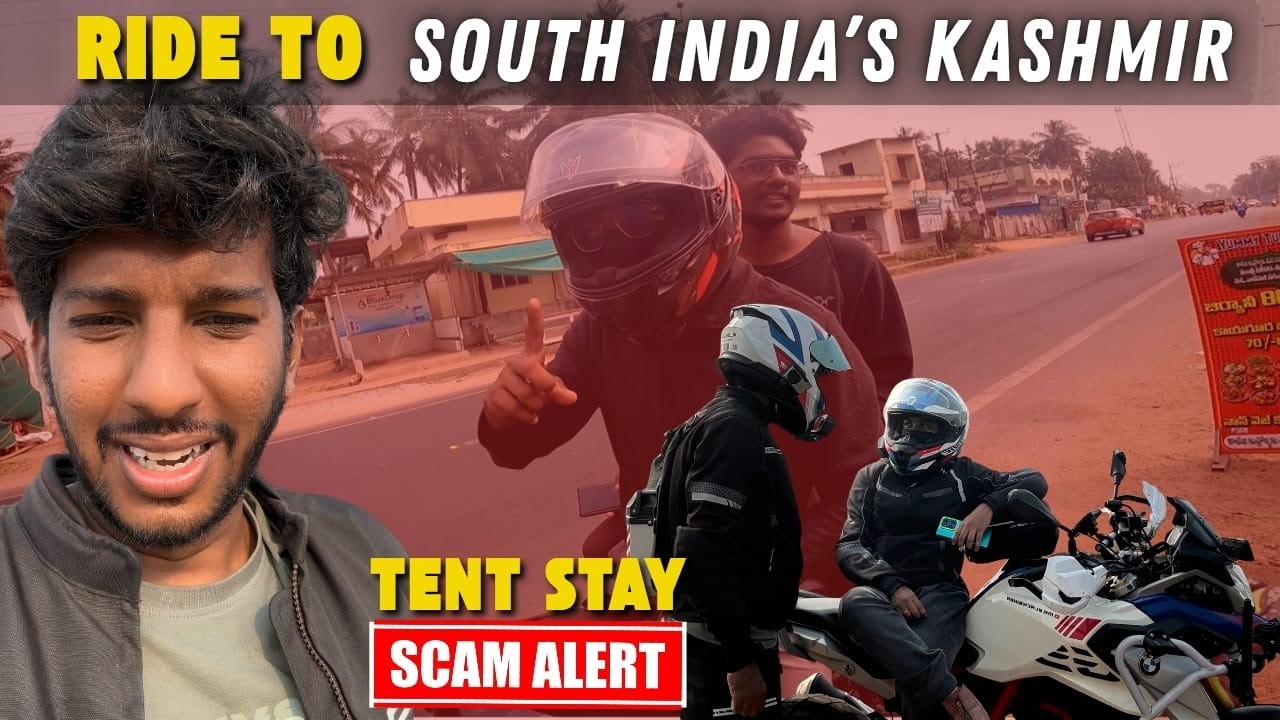 செம்மையா குளிருது 🥶 | couple  Bike Ride to the Coldest Place in South India