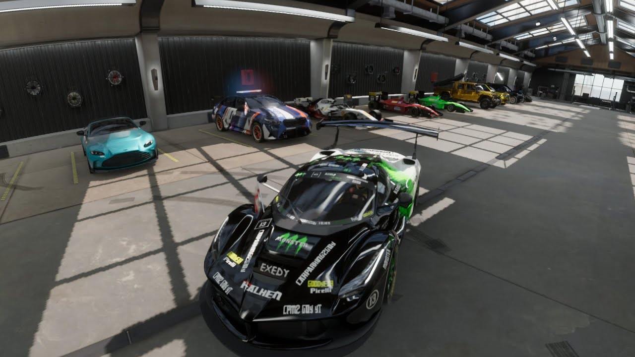 New inproved garage showcase