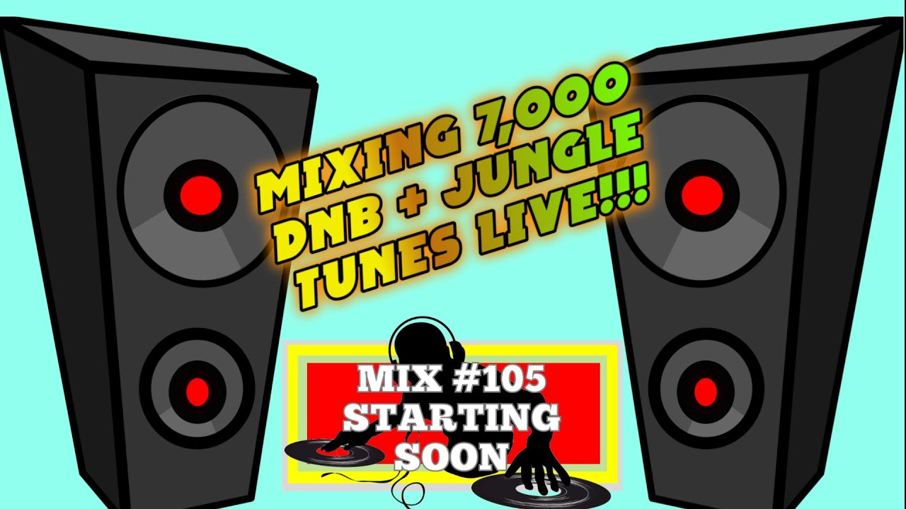 Mixing 7,000 DnB/Jungle Tunes Live! - Session #105