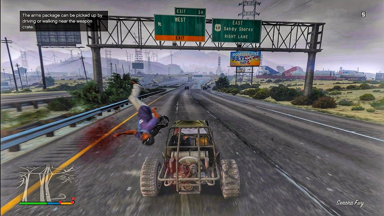 Grand Theft Auto V PS5 Free-roam Gameplay #1448