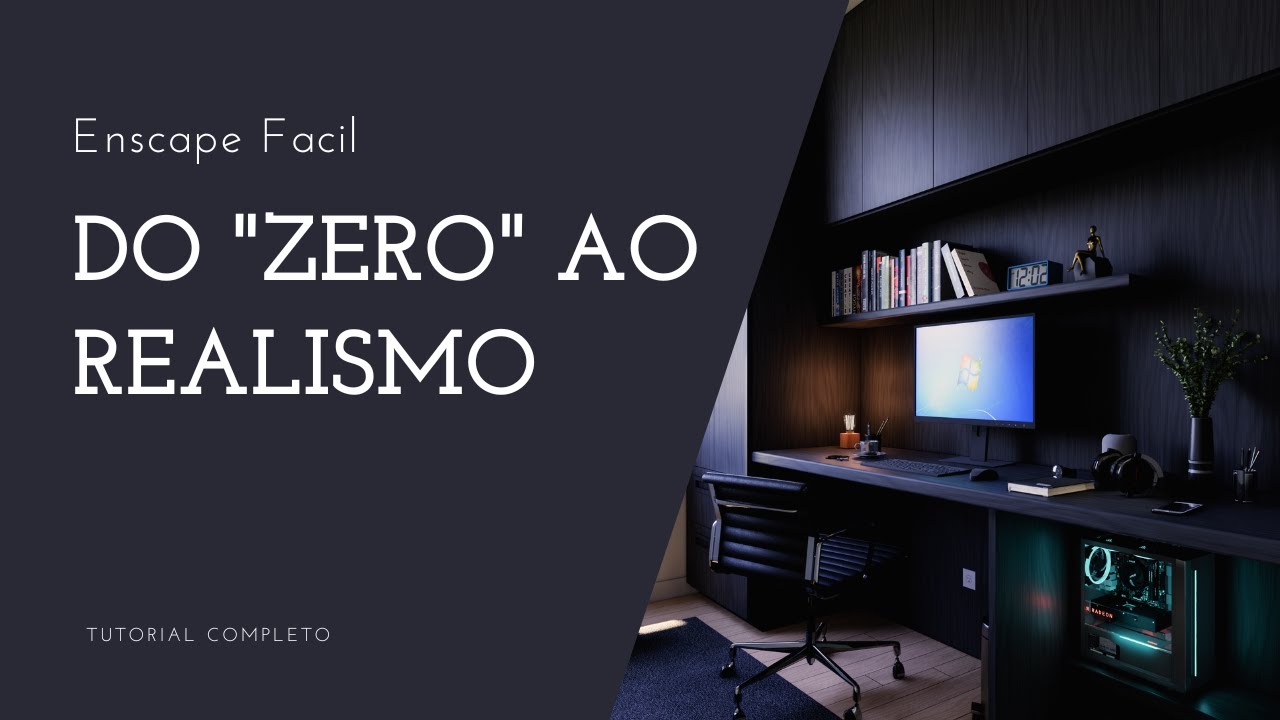 AULA - Enscape do Zero ao Render Realista. | TUTORIAL COMPLETO - ( Aula Regravada )