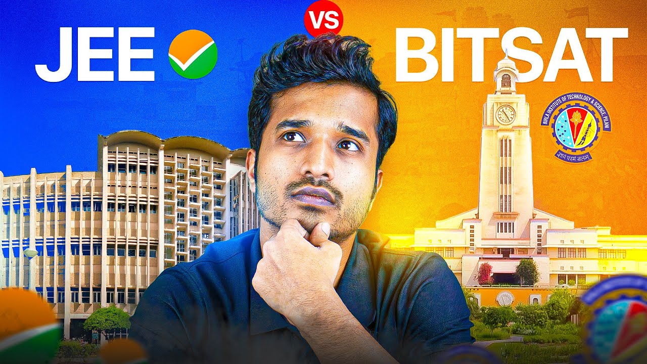 JEE VS BITSAT | Is BITSAT Easier than JEE Mains | BITSAT 2026 Vs JEE 2026 Preparation