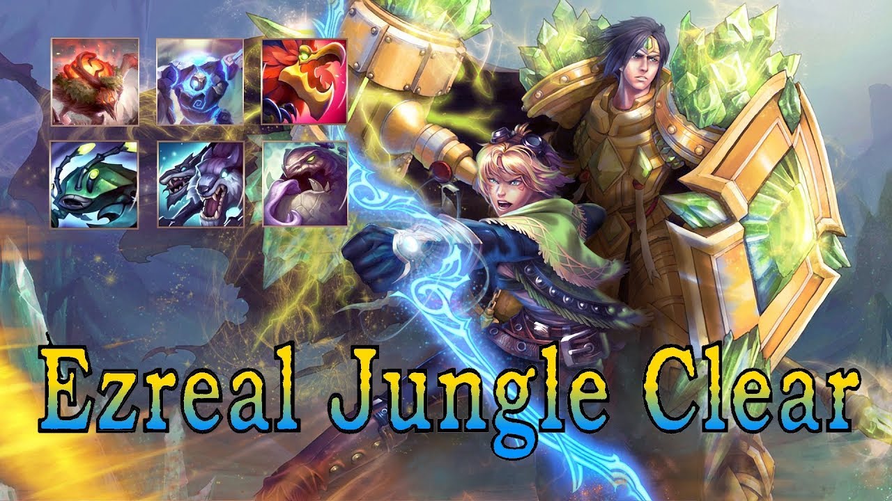 How to clear your jungle with EZREAL - League Of Legends Guide