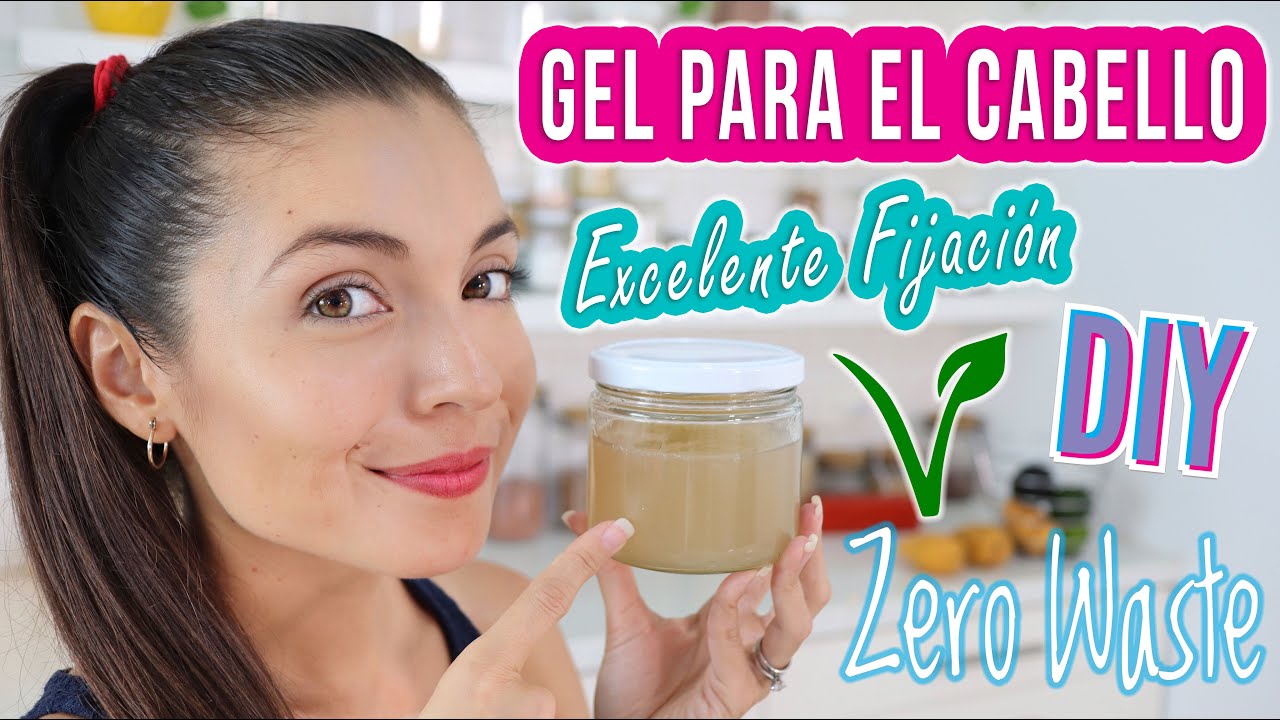 GEL FIJADOR PARA EL CABELLO - DIY ZERO WASTE SUPER F&Aacute;CIL - DE LINAZA - Mixi