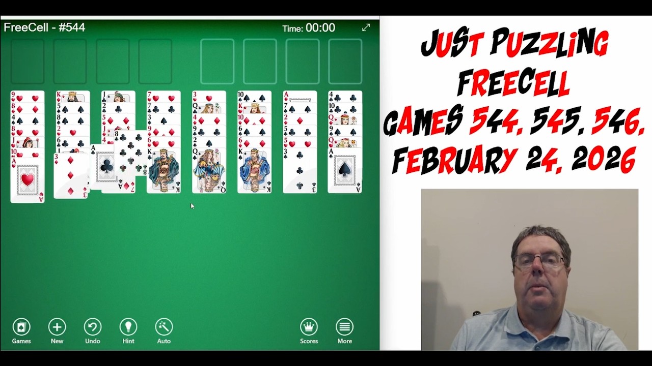 Learning Freecell By Doing and Explaining Games 544, 545 and 546